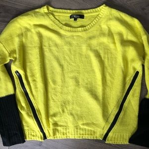 Sweater with side zippers
